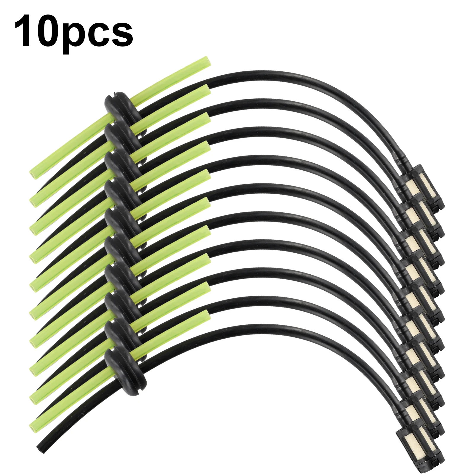 Gardening Tools Yellow - 10 SZTUK Węży Paliwowych z Filtrami