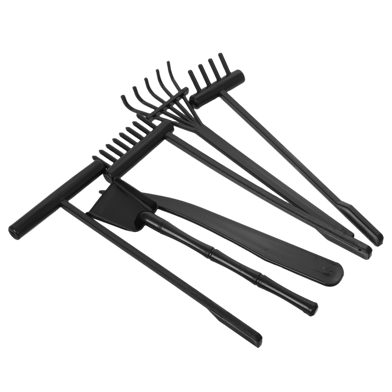 Gardening Tools Rake - 6-częściowy zestaw mini grabli do piasku,