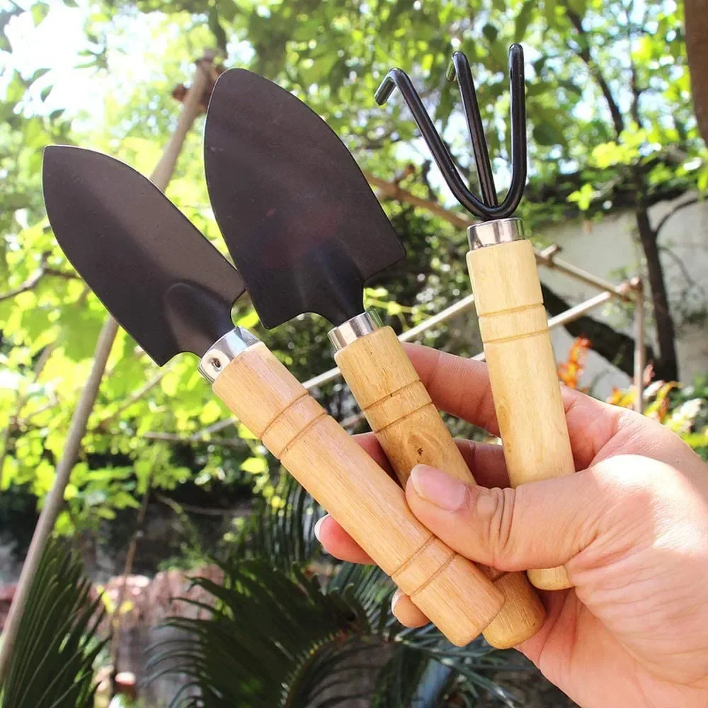 Gardening Tools Bundle - 3 szt./zestaw Mini Zestaw Narzędzi Ogrodniczych