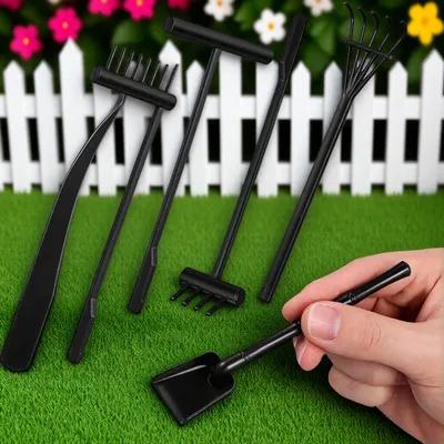 Gardening Tools Rake - 6-częściowy zestaw mini narzędzi do układania
