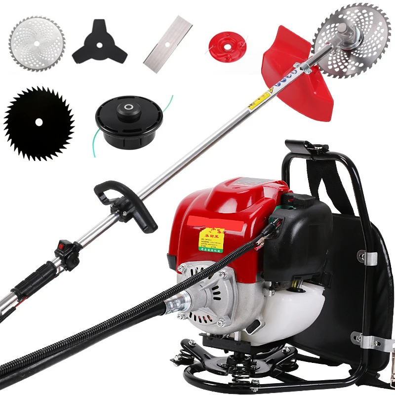 Gardening Tools Grass Cutter - Wielofunkcyjny plecakowy kos spalinowy 6-w-1 z