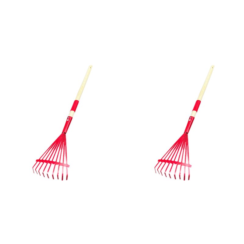 Gardening Tools For 3 Year Old - A84X-2X Dziecięce grabie z drewnianym uchwytem