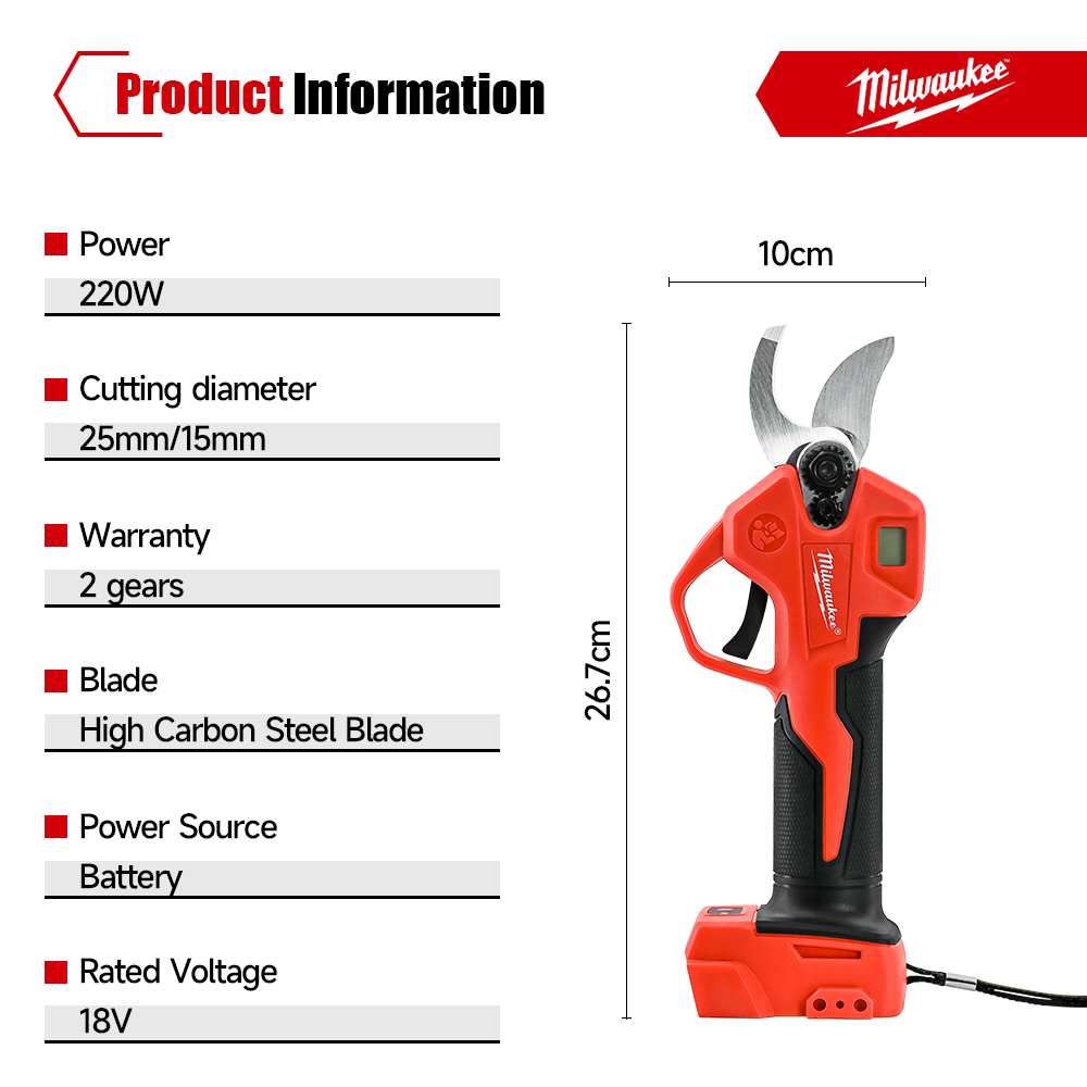 Bezszczotkowe elektryczne noży – Essential Gardening Tools recenzja i cena