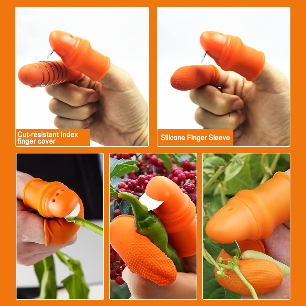 Silikonowy ochraniacz na palec – Essential Gardening Tools recenzja i cena