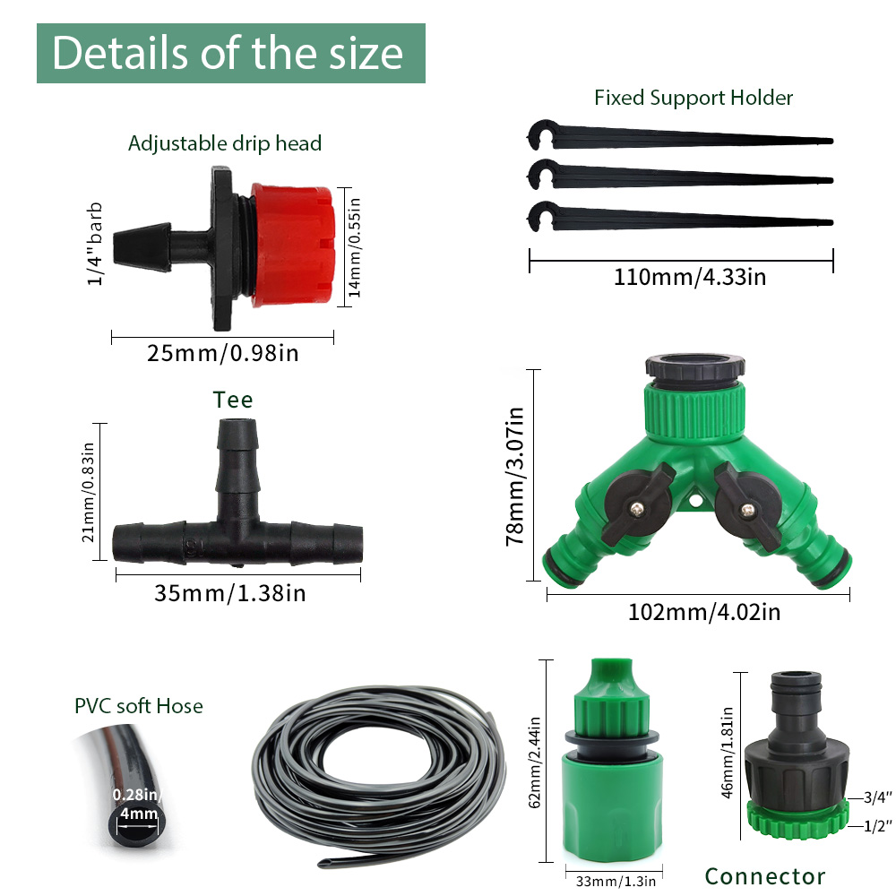 Szklarnia 15M-30M System nawad – Root Watering Spike recenzja i cena