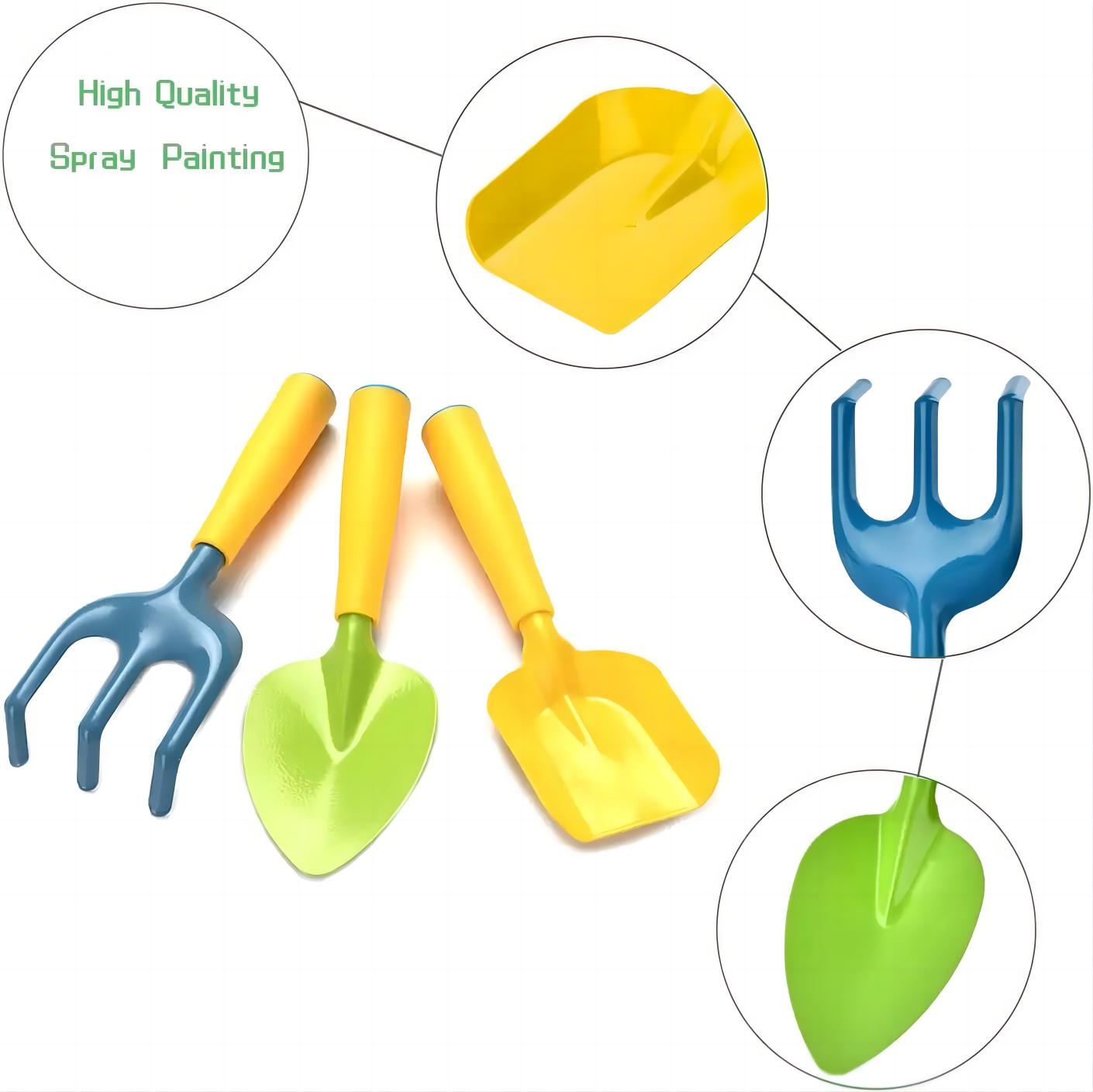 Kolorowe narzędzia ogrodnicze  – Gardening Tools For 3 Year Old recenzja i cena
