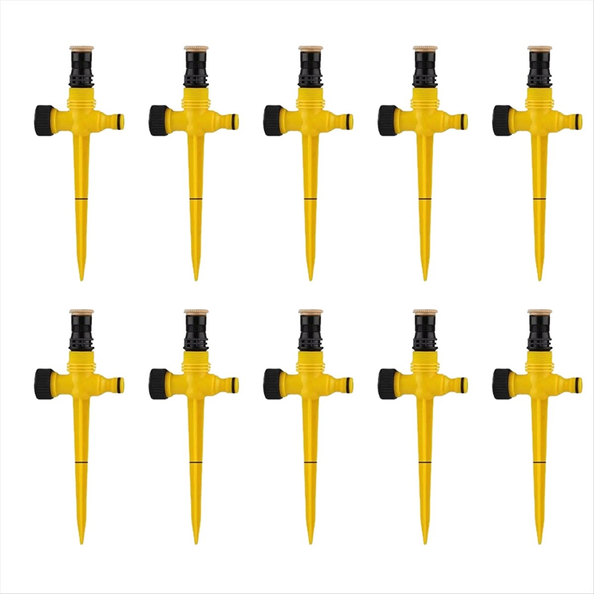 Zraszacz ogrodowy AT16 360 °   – Gardening Tools Yellow recenzja i cena
