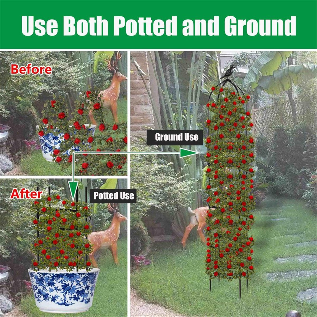 AT16 Obelisk do roślin pnących – Gardening Hand Tools B&Q recenzja i cena