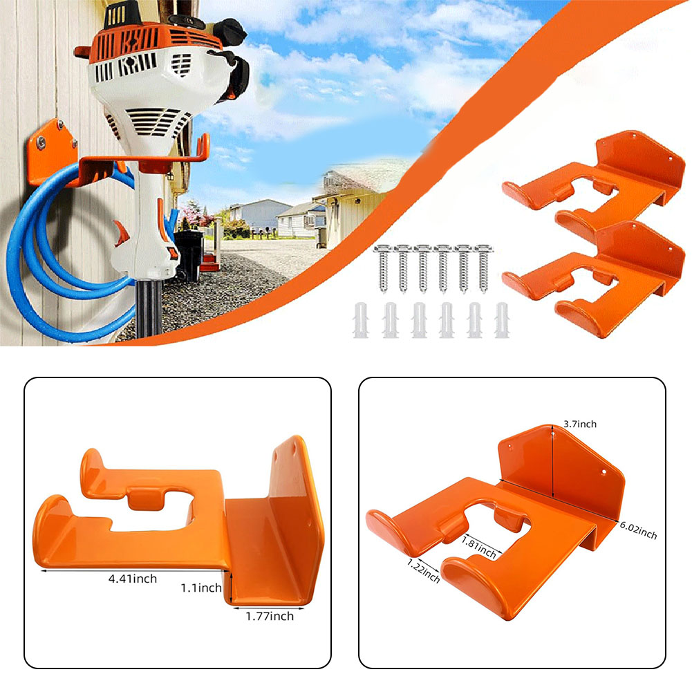 Żółty metalowy uchwyt ścienny  – Gardening Tools Yellow recenzja i cena