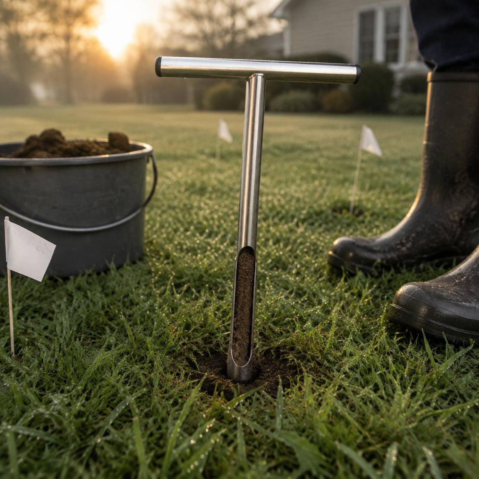 Próbnik do gleby ze stali nier – Gardening Tools And Uses recenzja i cena