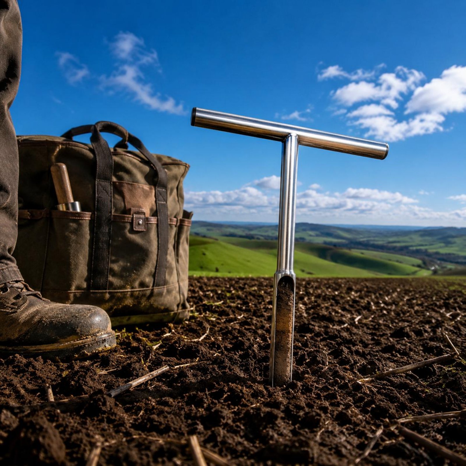 Próbnik do gleby ze stali nier – Gardening Tools And Uses recenzja i cena