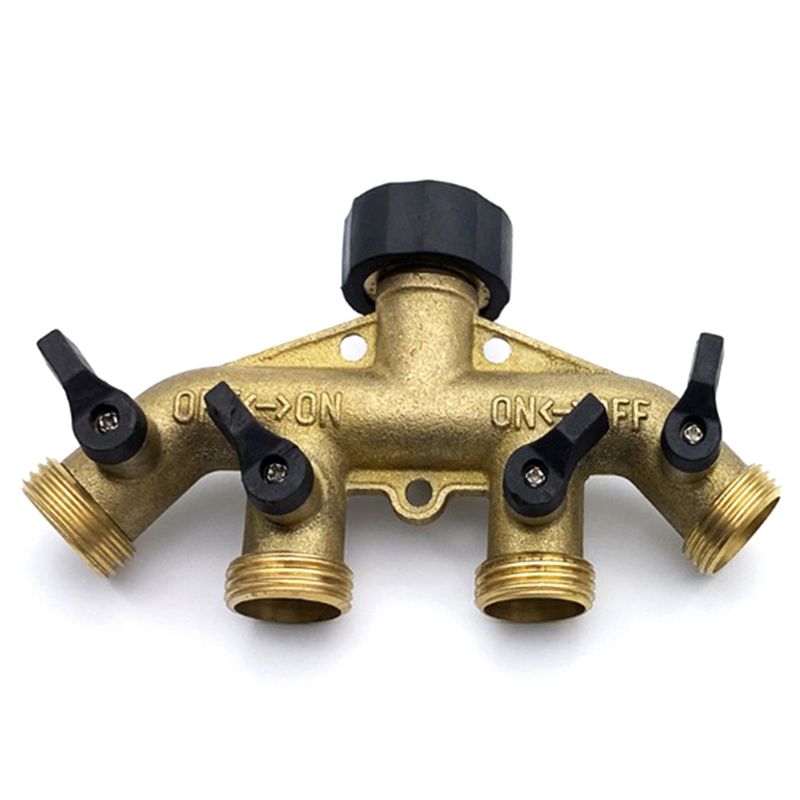 Rozgałęźnik do węża z mosiądzu – Gardening Tools Yellow recenzja i cena