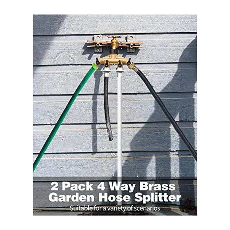 Rozgałęźnik do węża z mosiądzu – Gardening Tools Yellow recenzja i cena